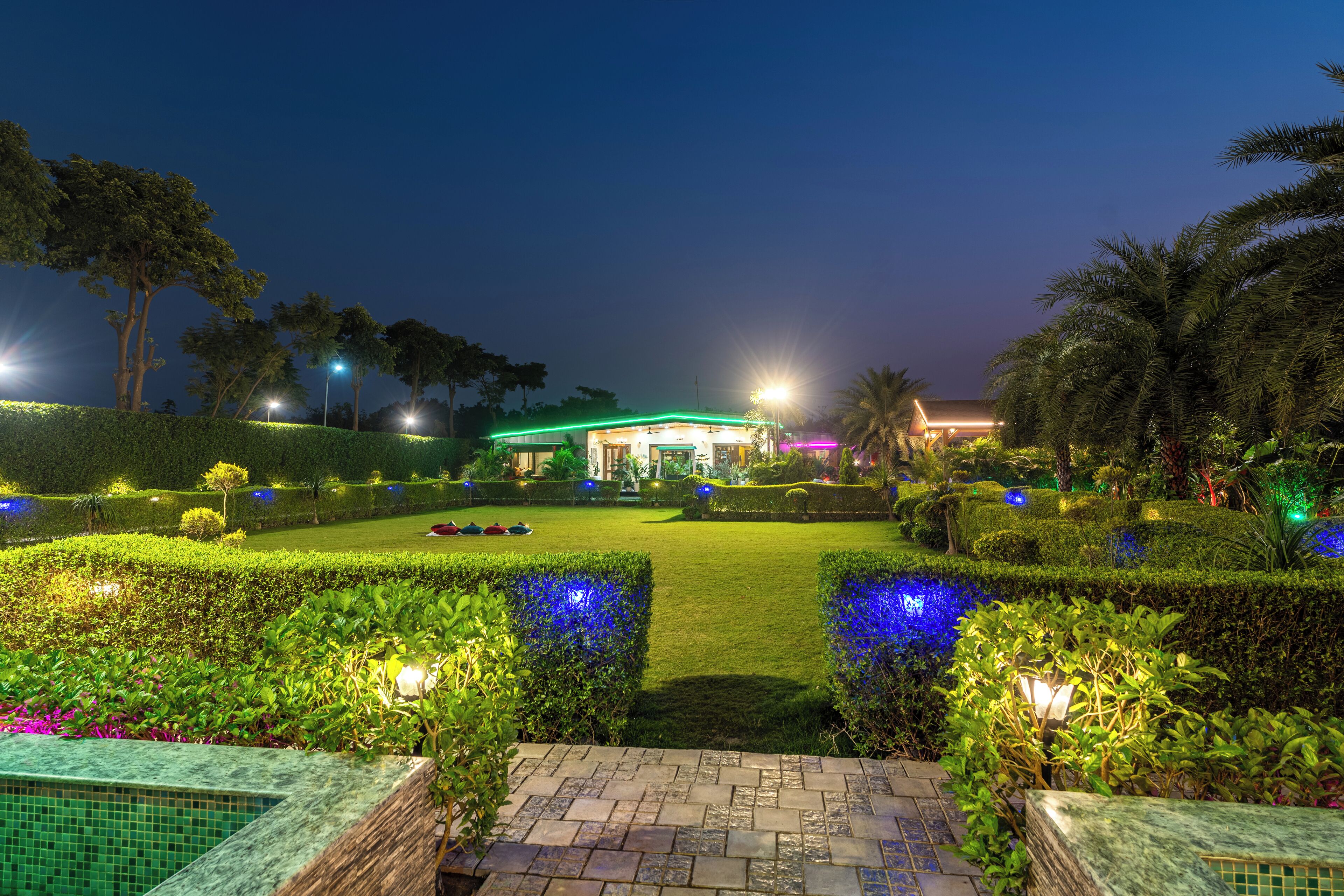 Jardines del alojamiento