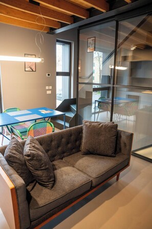 Living room - Charming Green Building Apartment in Cesena Comfort Meets Sustainability (Cesena)