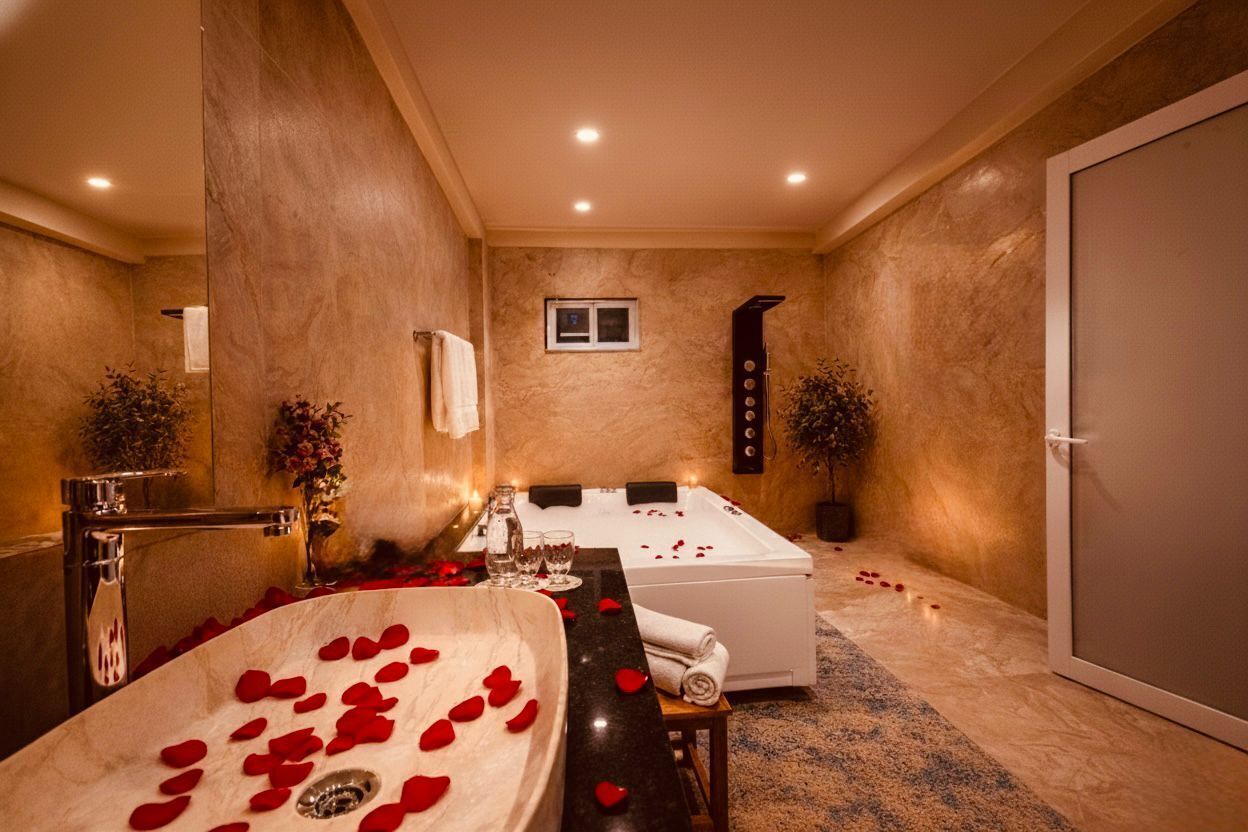 Family Room, City View | Spa