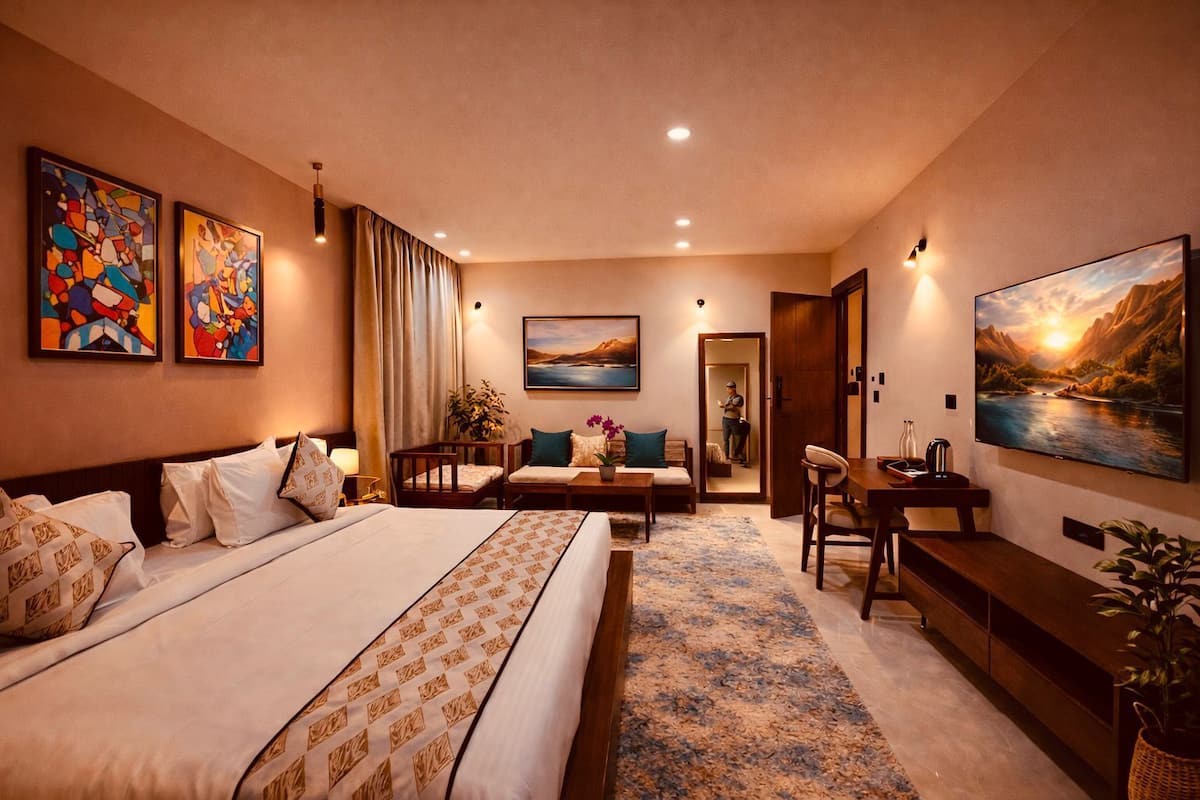 Habitación familiar, vistas a la ciudad | Wifi gratis