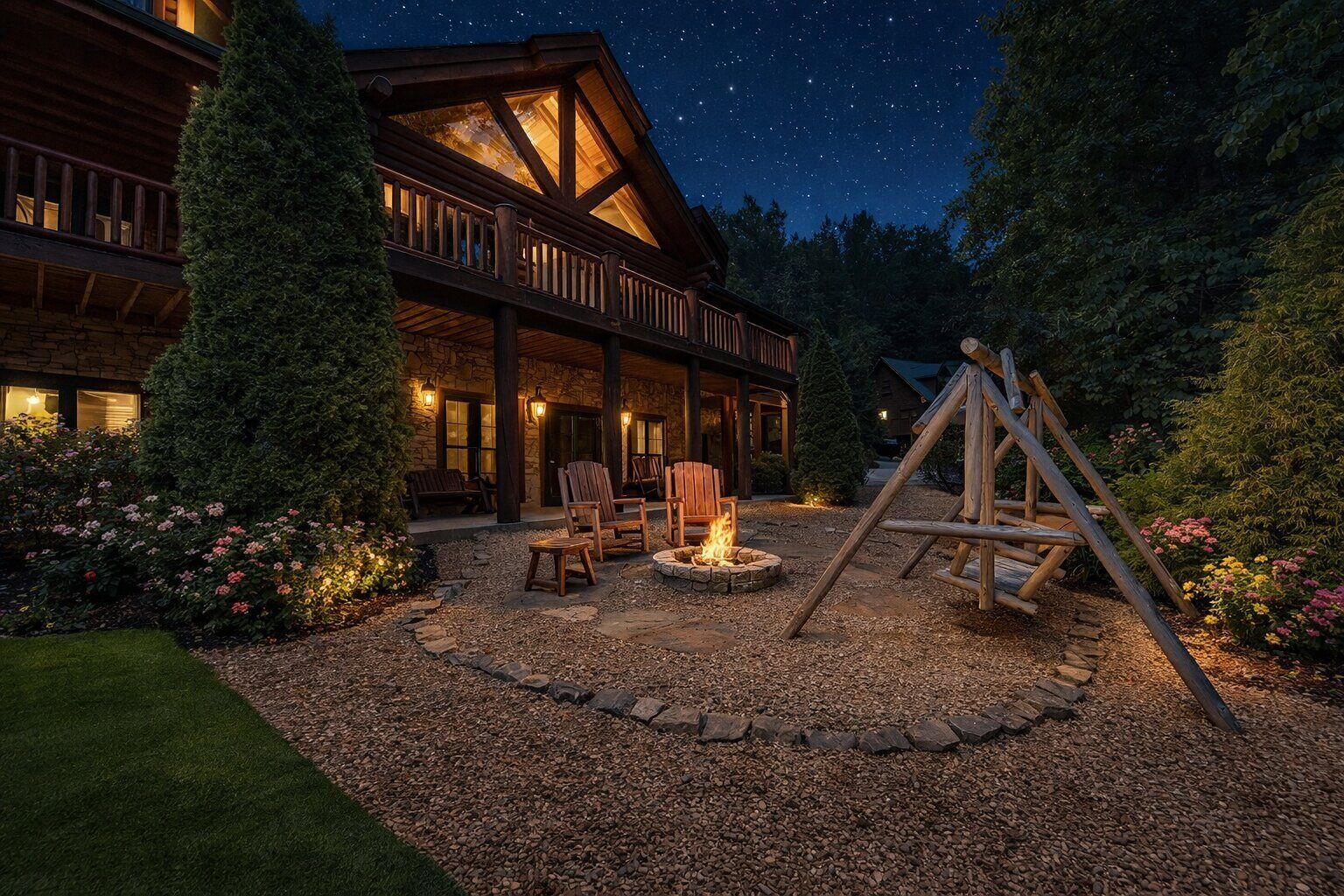 Enceinte de l’hébergement