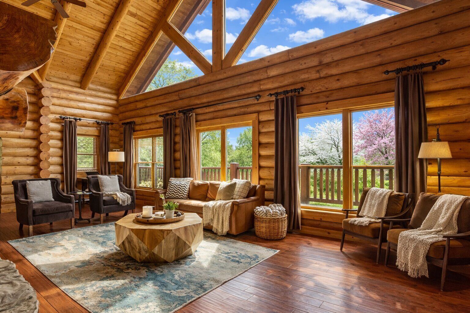 Télévision, cheminée, jeux vidéo, baby-foot