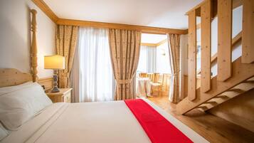 Premium Quadruple Room, Balcony, Mountain View | In-room safe, desk, free WiFi