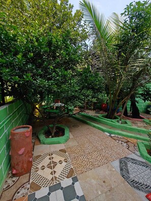 Enceinte de l’hébergement