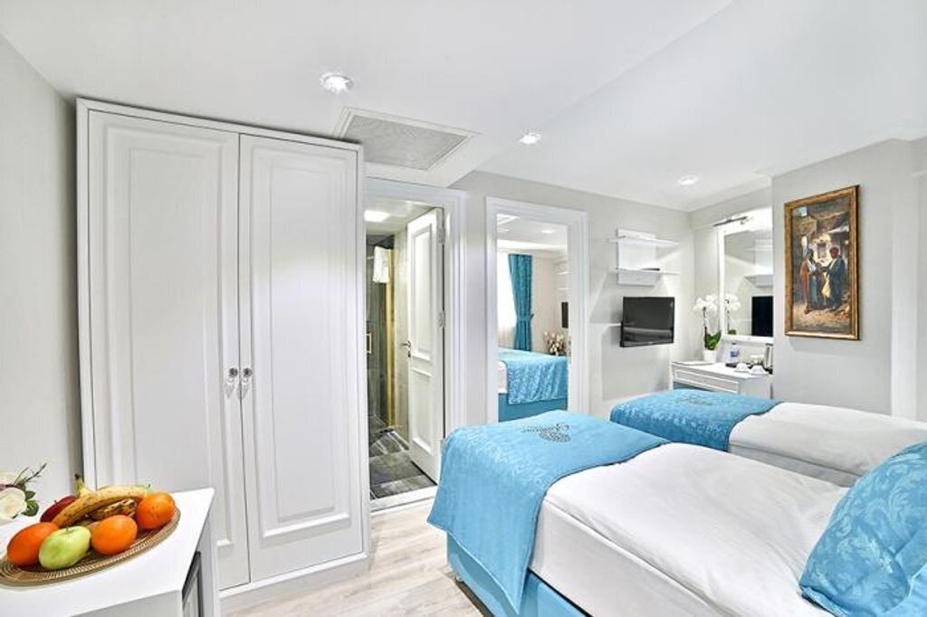In-room safe, desk, laptop workspace, iron/ironing board