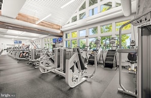 Fitnessbereich