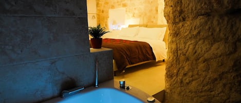 Superior-talo, 1 keskisuuri parisänky, oma kylpyhuone, kaupunkinäköala | Äänieristys, silitysrauta/-lauta, ilmainen Wi-Fi