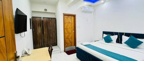 Deluxe-Doppelzimmer, Balkon | Innenbereich