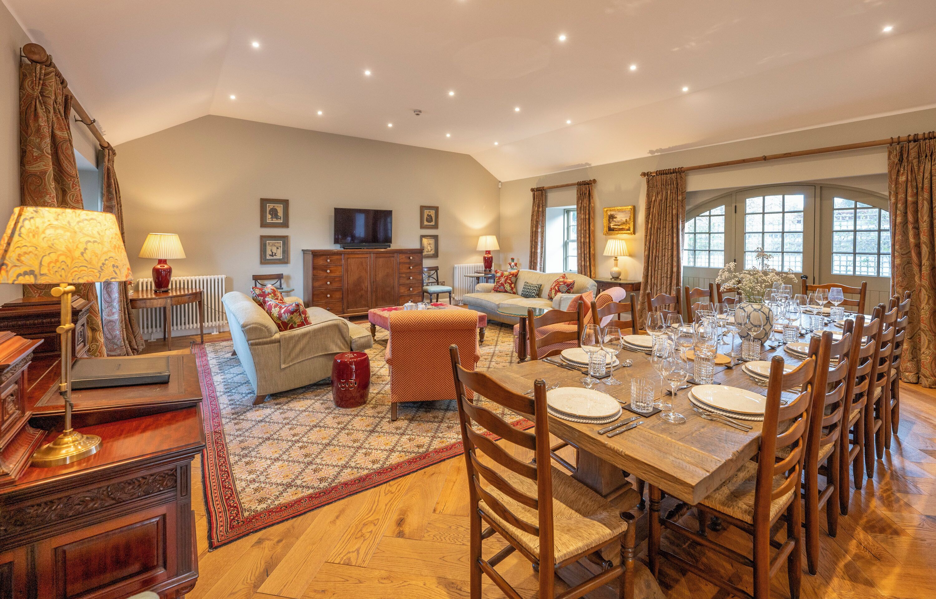 House, 3 Bedrooms, Garden View | Living area | 32-inch Smart TV with cable channels