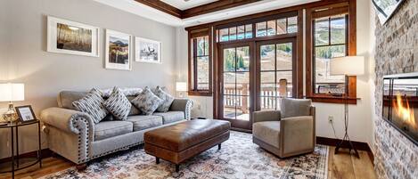 Lägenhet - 2 sovrum | Vardagsrum | Smart-tv