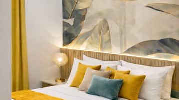 Standard dubbelrum | Minibar, värdeförvaringsskåp på rummet och skrivbord