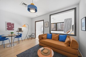 Living area - Emporium Central | Quiet Luxury 1BR | 2x King Beds (Melbourne)