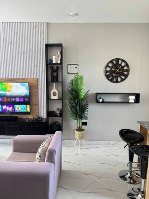 Shared Dormitory, 1 Bedroom, Balcony | Living area - Room-private En-suite,pool & In-room TV (Dar es Salaam)