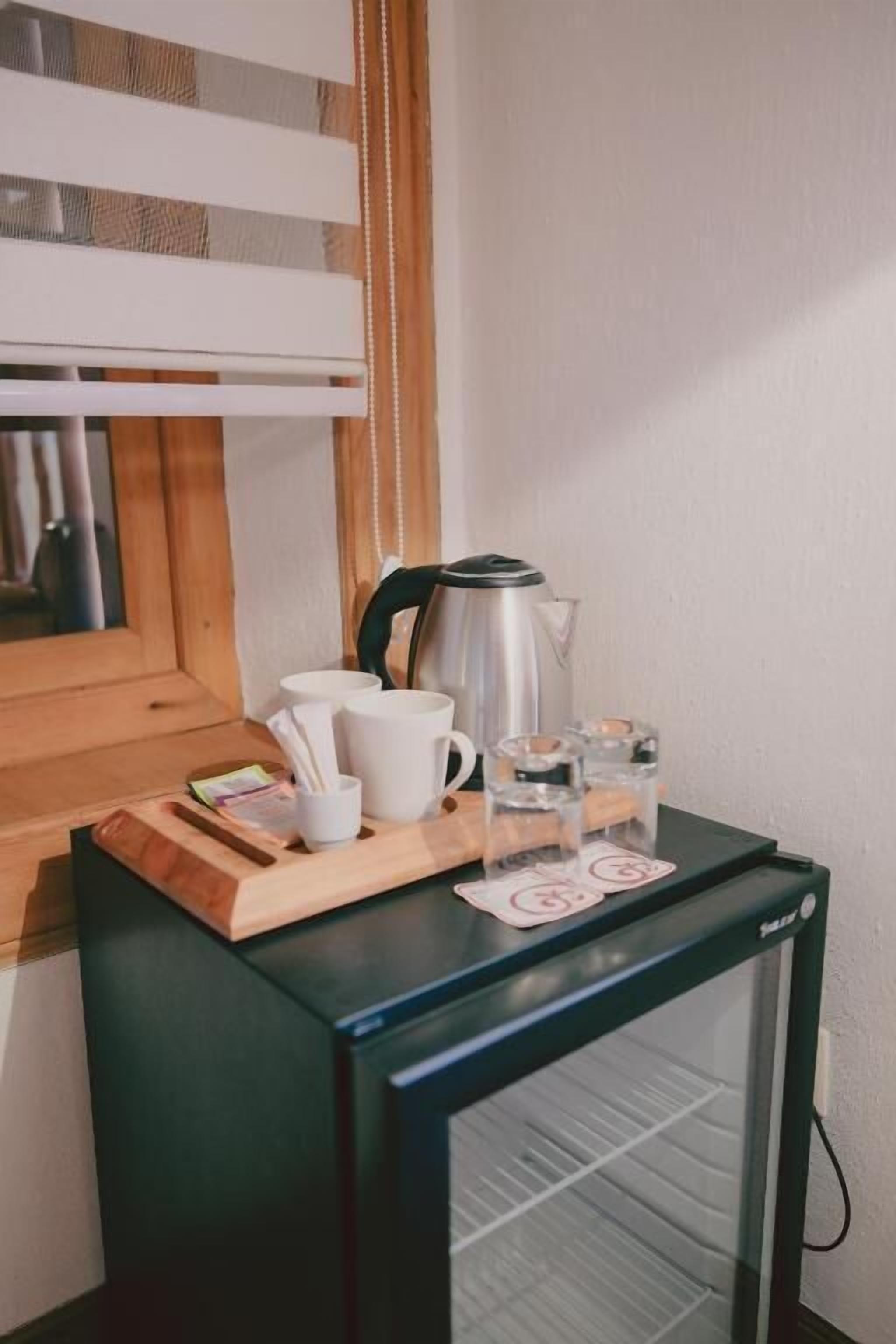 Kahden hengen deluxe-huone, parveke, näköala puutarhaan | Sisätilat