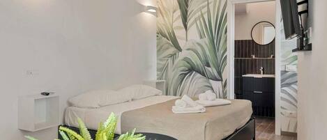 Tabla de planchar con plancha