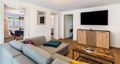 Appartement 'Winder' avec vue sur la montagne, terrasse privée et Wi-Fi