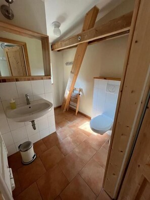 Haartrockner, Handtücher, Toilettenpapier