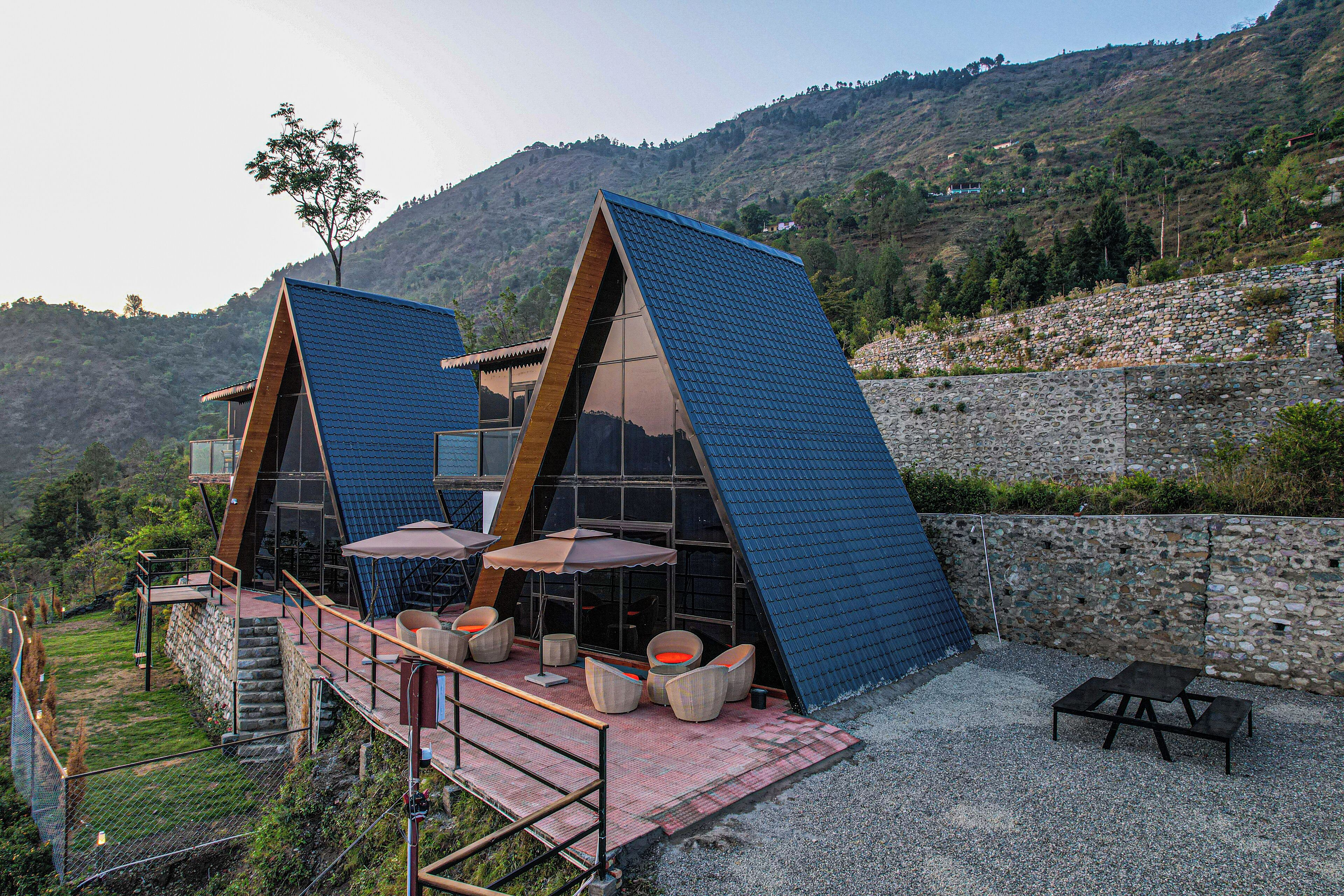 Executive Villa, Balcony, Garden View | Terrace/patio