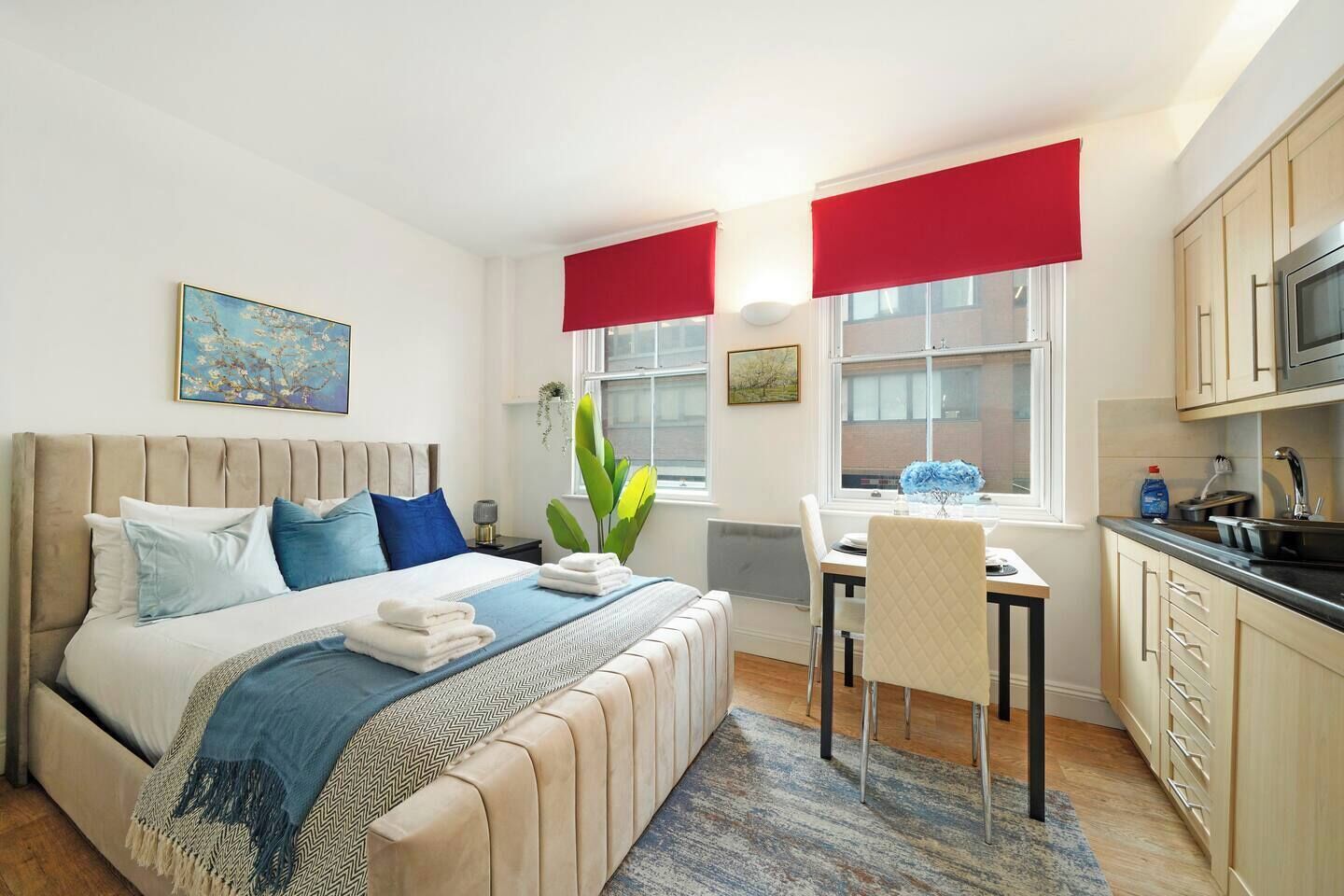 1 bedroom, iron/ironing board, free WiFi, bed sheets