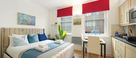 1 bedroom, iron/ironing board, free WiFi, bed sheets