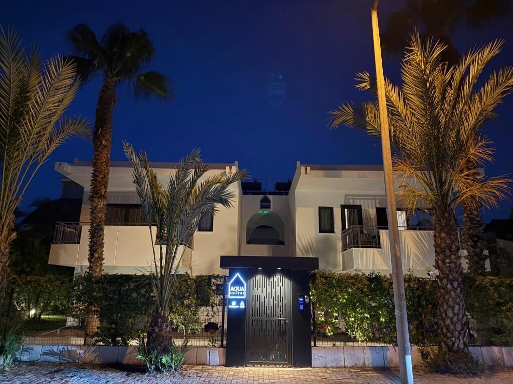 Front of property – evening/night