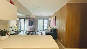 Appartement Standard, balcon, vue mer | Intérieur