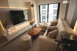 Deluxe Apartment | Living area - Artline Barranco (Lima)