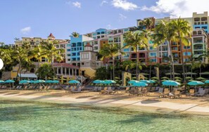 Liegestühle, Strandtücher