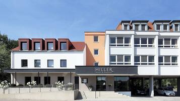 Fassade der Unterkunft