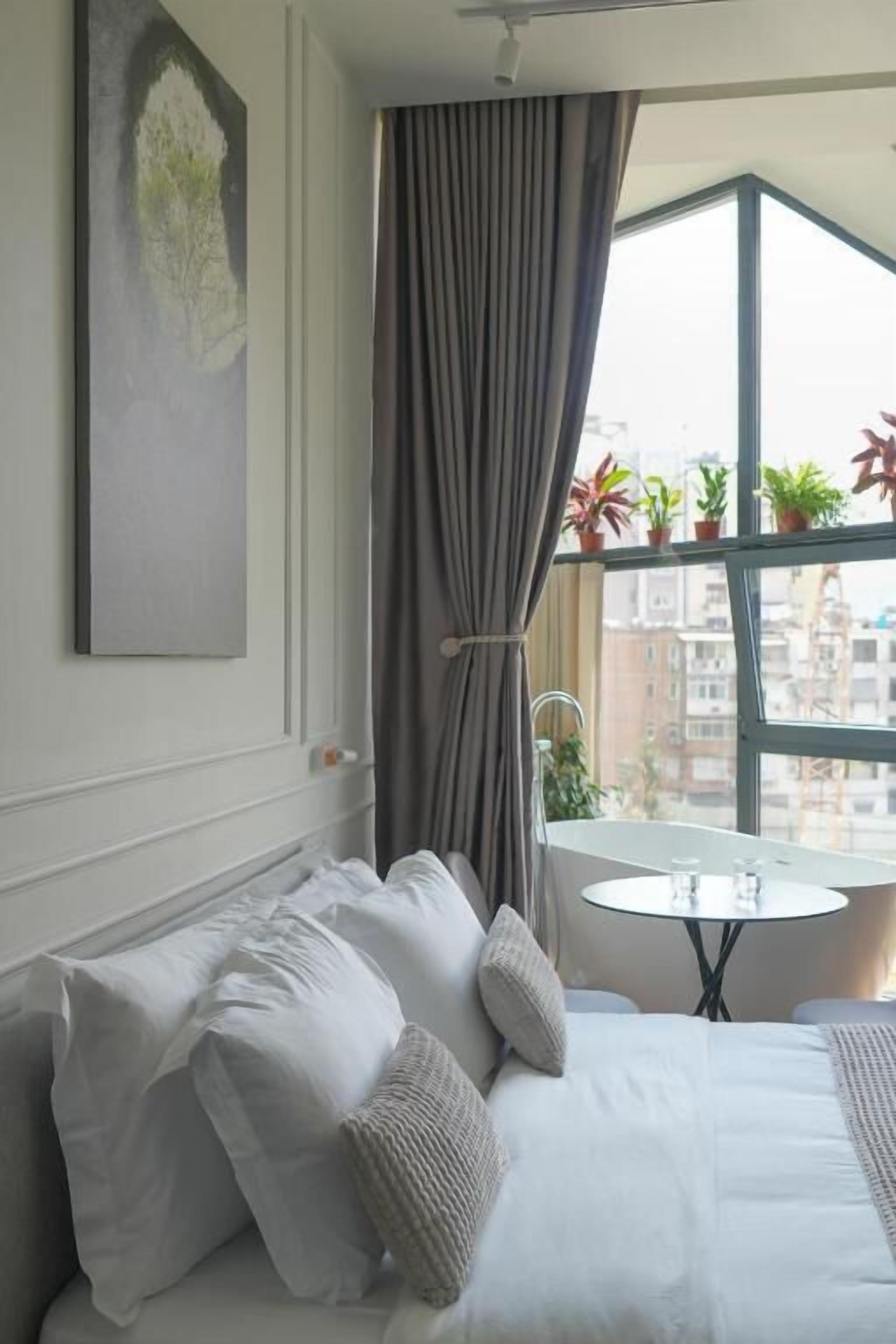 Deluxe-dobbeltværelse - byudsigt | Lydisolering, gratis Wi-Fi