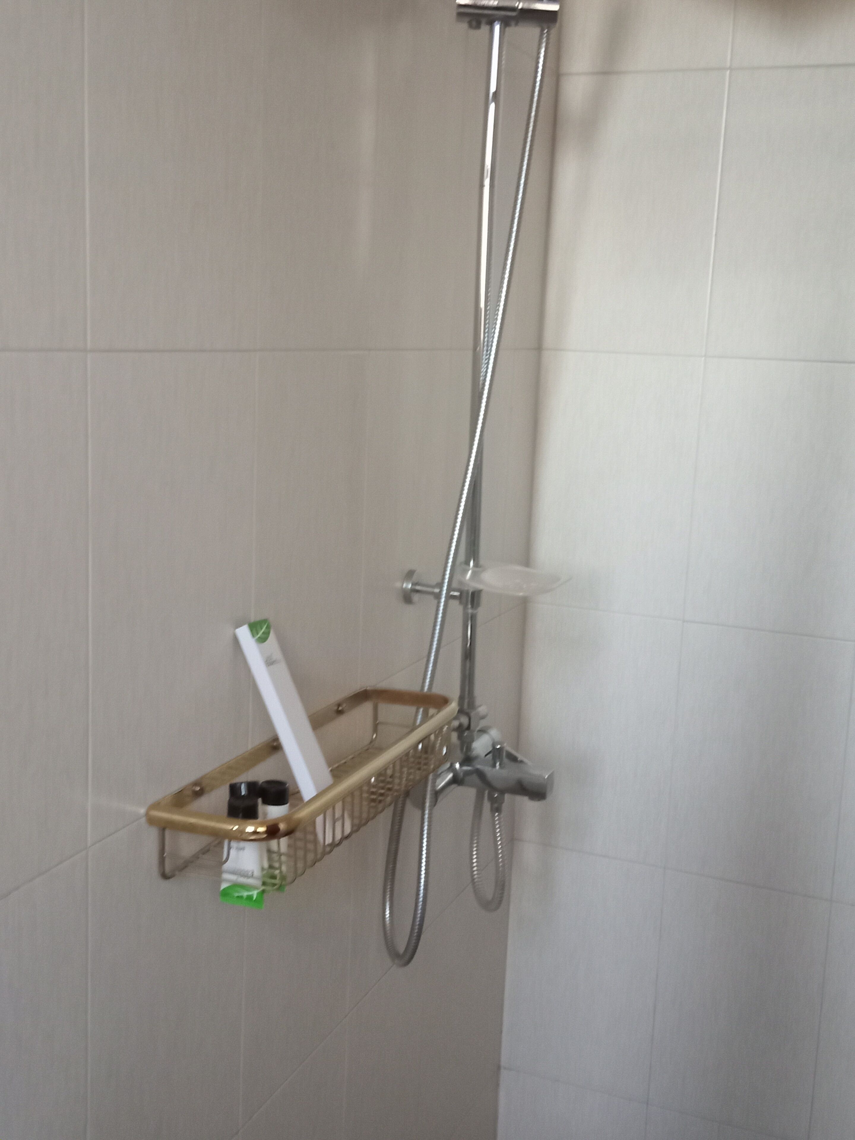 Bruser, bidet, håndklæder, Sæbe