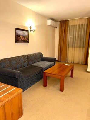 Living area - City-view apartment 300m from the Gondola lift in Bansko (Bansko)