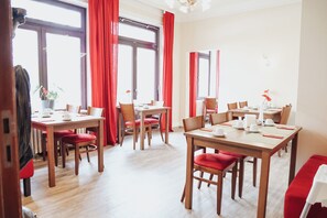 Daily buffet breakfast (EUR 14 per person)