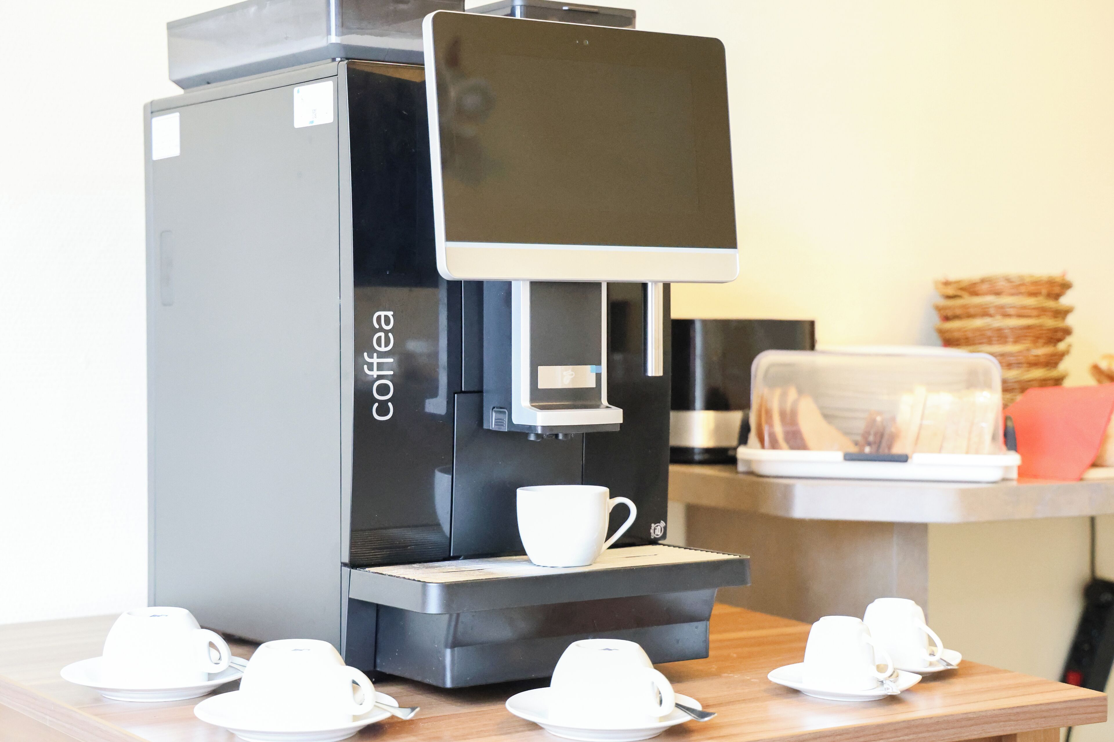 Daily buffet breakfast (EUR 14 per person)