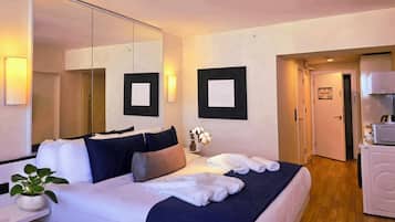 Egyptian cotton sheets, premium bedding, desk, blackout drapes