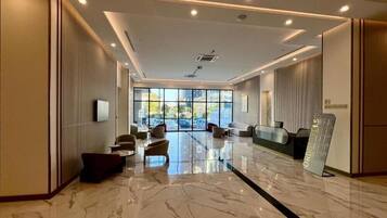 Sitzecke in der Lobby