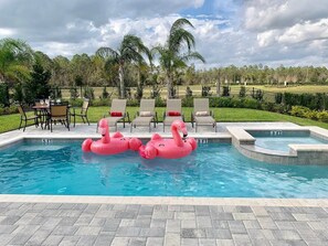 Pool - 25% Off Luxury Disney Retreat.  Private Pool/Spa/Game Room (Kissimmee)