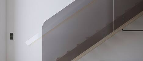 Duplex Junior - utsikt mot poolen | Interiör