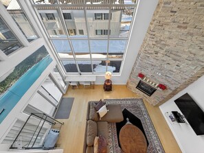 TV, fireplace - Cozy Brian Head Condo for Skiing and Summer Fun (Brian Head)