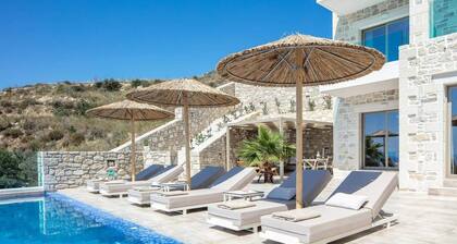 Villa Anemone, pool, sea view, BBQ, luxury, quiet
