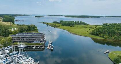 Superbly located apartment on the harbor of Arnemuiden