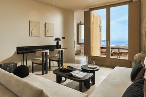 Living area - Enorme EOS Santorini (Santorini)
