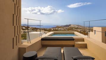 Premium Suite, Private Pool and Sea View | Beach/ocean view