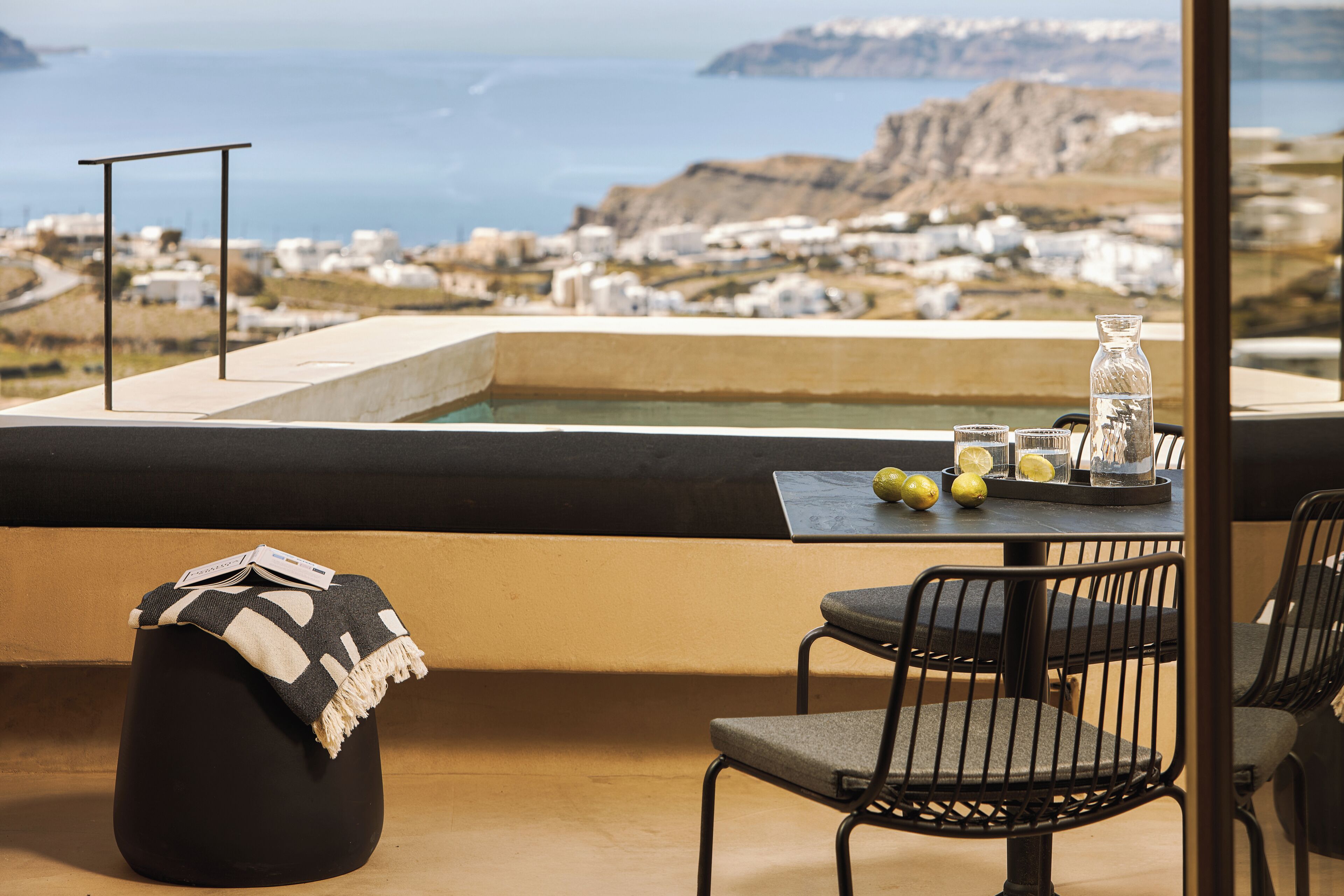 Grand Suite, Private Pool and Sea View | Vista del balcón