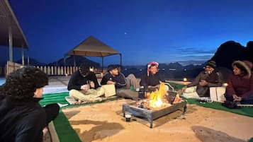 Overnattingsstedets uteområder