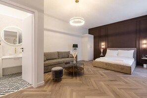 Apartamento superior, 1 cama de matrimonio con sofá cama | Wifi gratis
