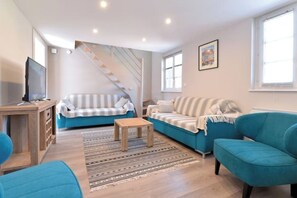 Living area - Gîte Luxe-Bacchus 4*- 6 pers-Suitable for families Pets welcome (Riquewihr)