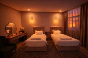 Deluxe Double Room, City View | In-room safe, blackout drapes, soundproofing, free WiFi - Eliana Hotel (Al Khobar)