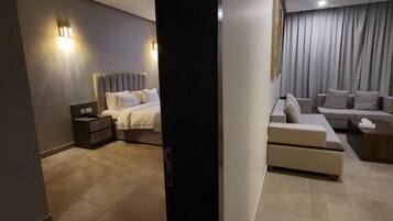 Rom – deluxe, byutsikt | Innvendig