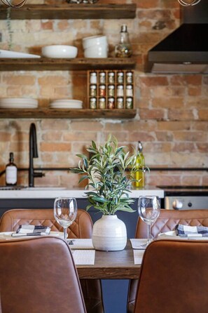 Dining - Stylish Industrial 1BR Above DT Collingwood Bakery (Collingwood)